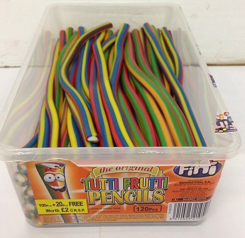 100-Tutti-Fruitti-Multicoloured-Pencils-Wholesale-Retro-Sweet-111081308683